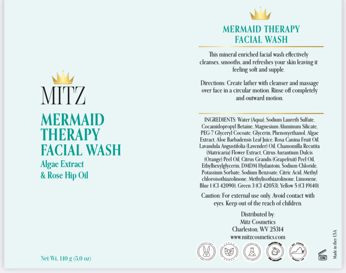 Mermaid Therapy Facial Wash